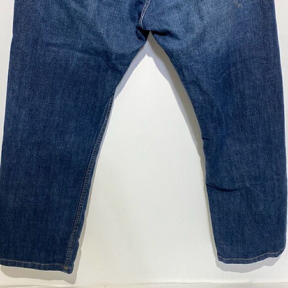 Levi's Men's Blue Signature Gold Cotton Regular Straight Leg Jeans Size 34x32 - Picture 7 of 10